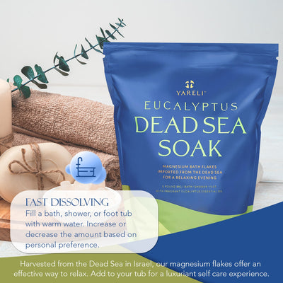 Dead Sea Soak, Eucalyptus 5lb
